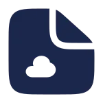 Cloud File SVG Icon